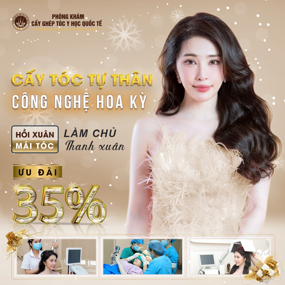 Tìm nơi cấy tóc tự thân điều trị rụng tóc tại Cần Thơ: Đâu là lựa chọn an toàn?